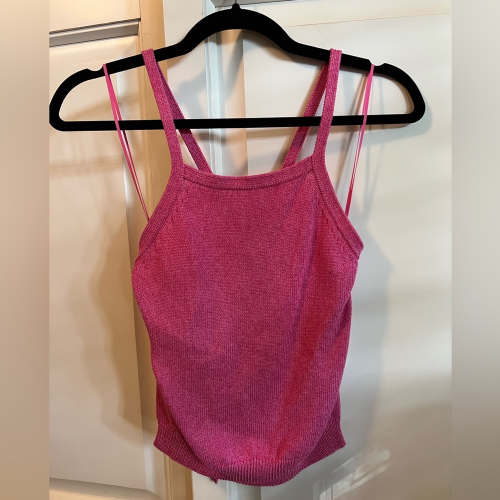 Anthropologie Cropped Sweater Tank
